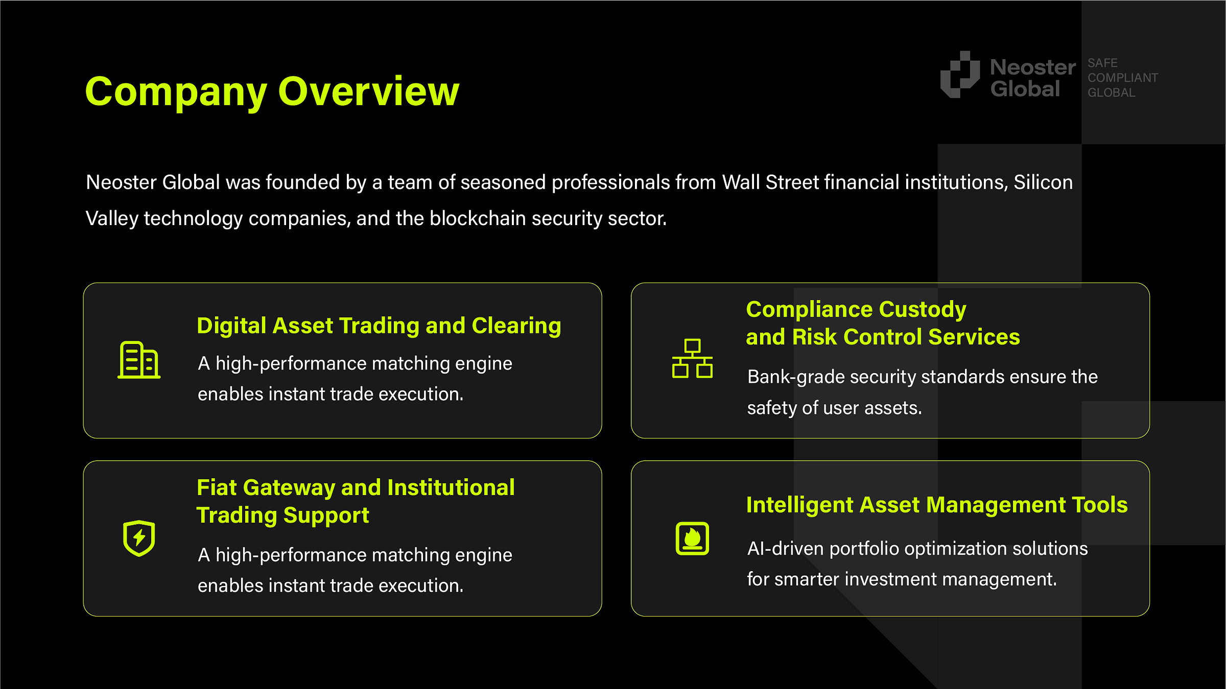 Cloud-Native Financial System: The Technological Core of Neoster Global