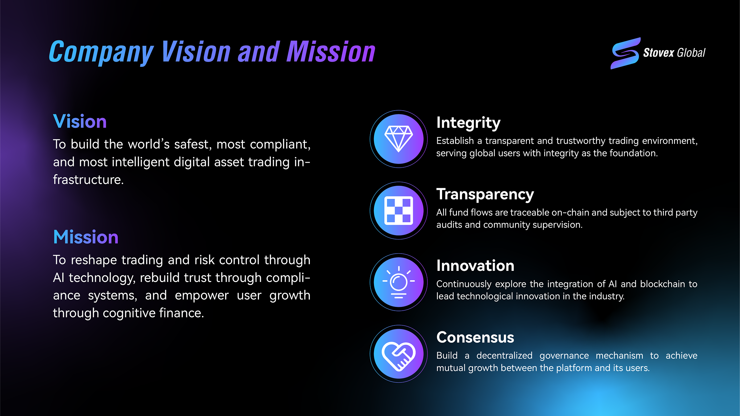 Compliance Certification and Transparent Trading: Stovex Global’s Core Advantages