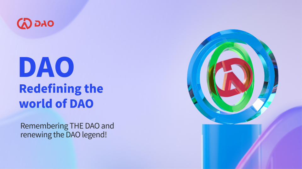 The Age of  DAO Has Arrived, DAO Relaunch Conference in London